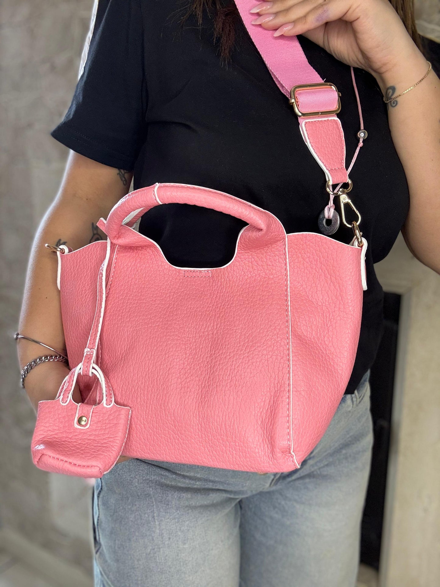 Borsa Vanity Rosa