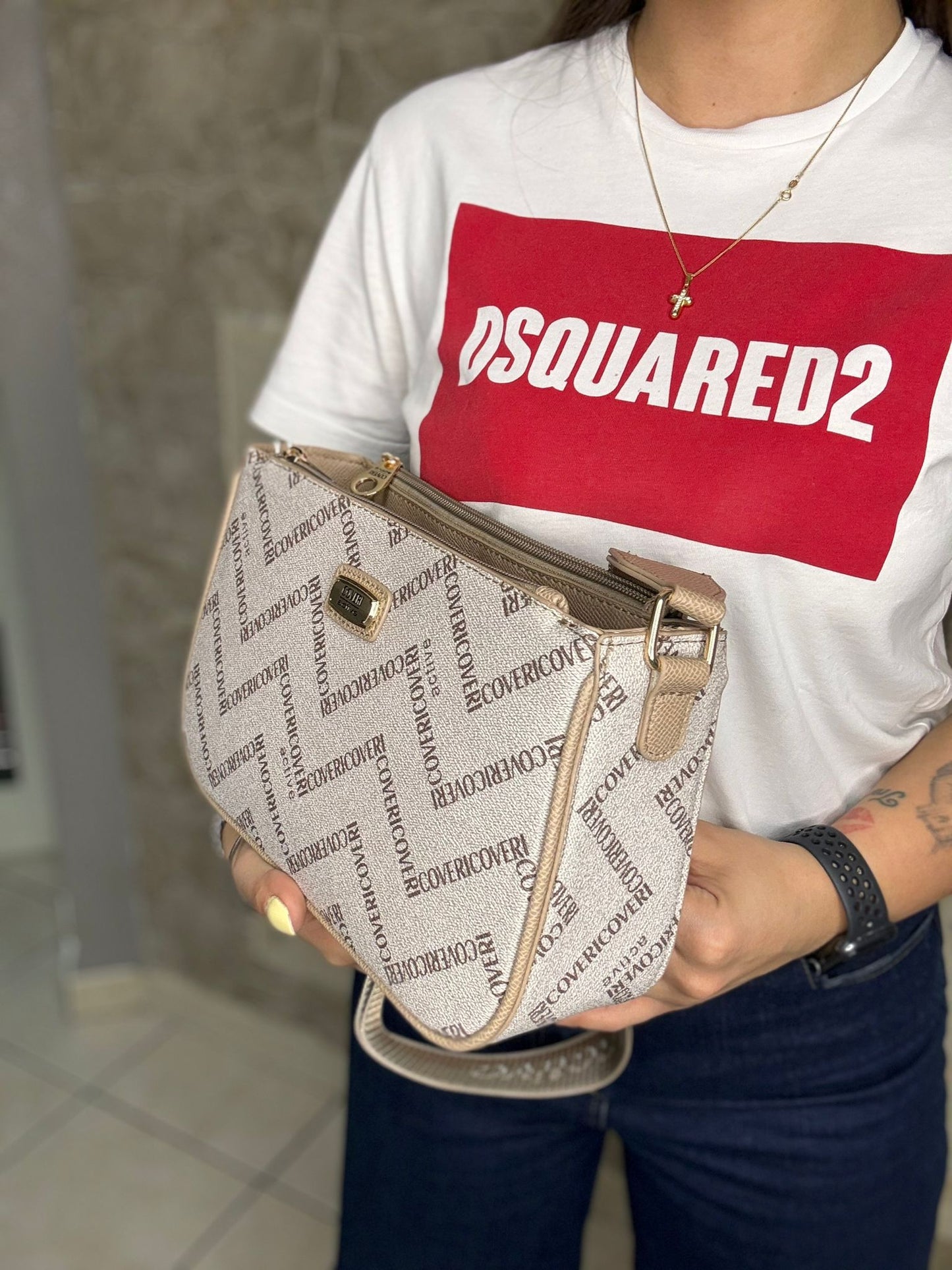 Borsa Coveri ( Beje )