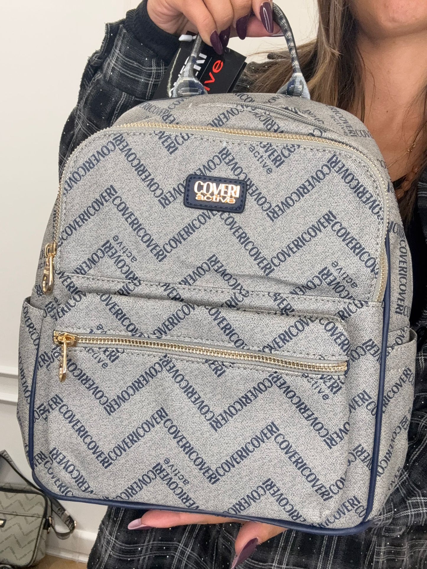 Zaino Coveri Blu jeans