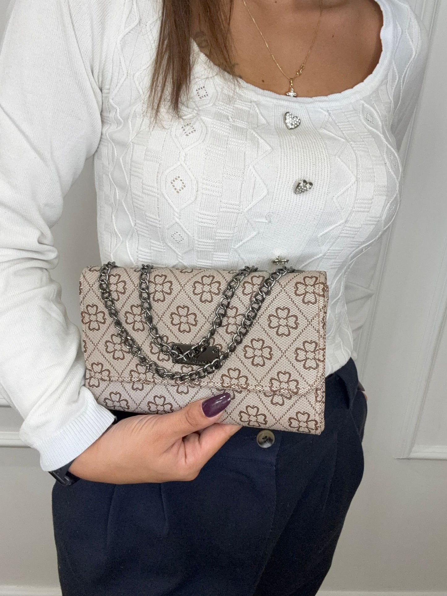 Borsa baci & abbracci (beje)