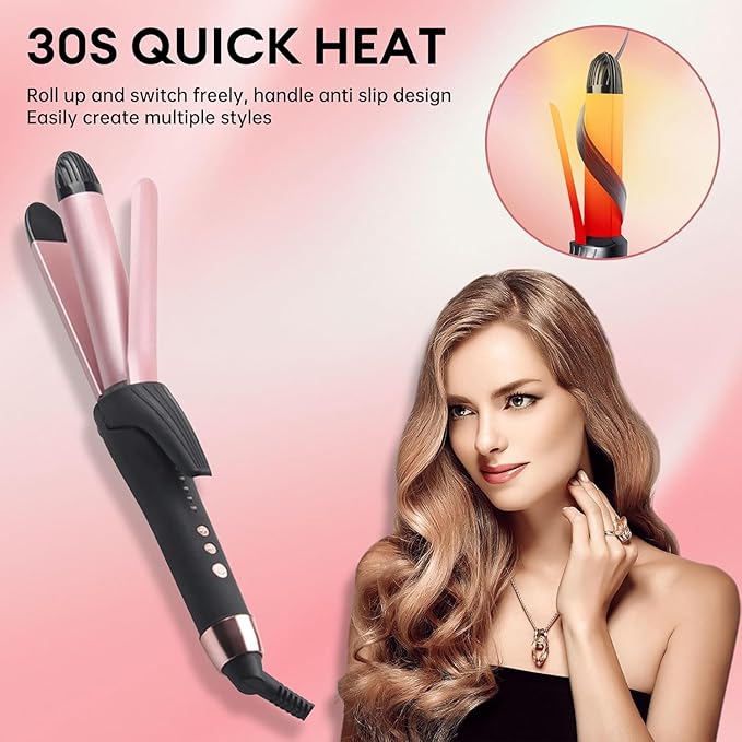 Piastra Lisciante per capelli + Ferro Arriccia Capelli
