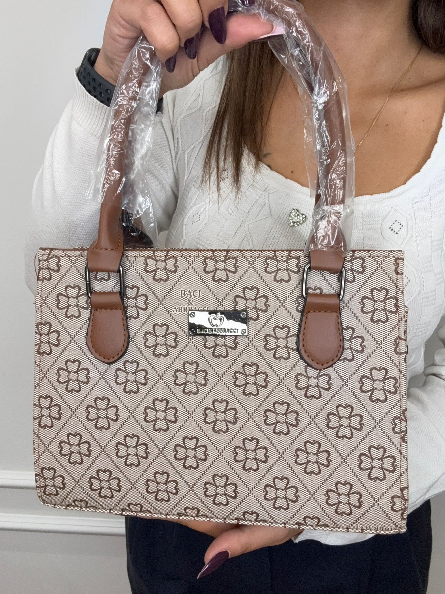 Borsa baci & abbracci (beje)