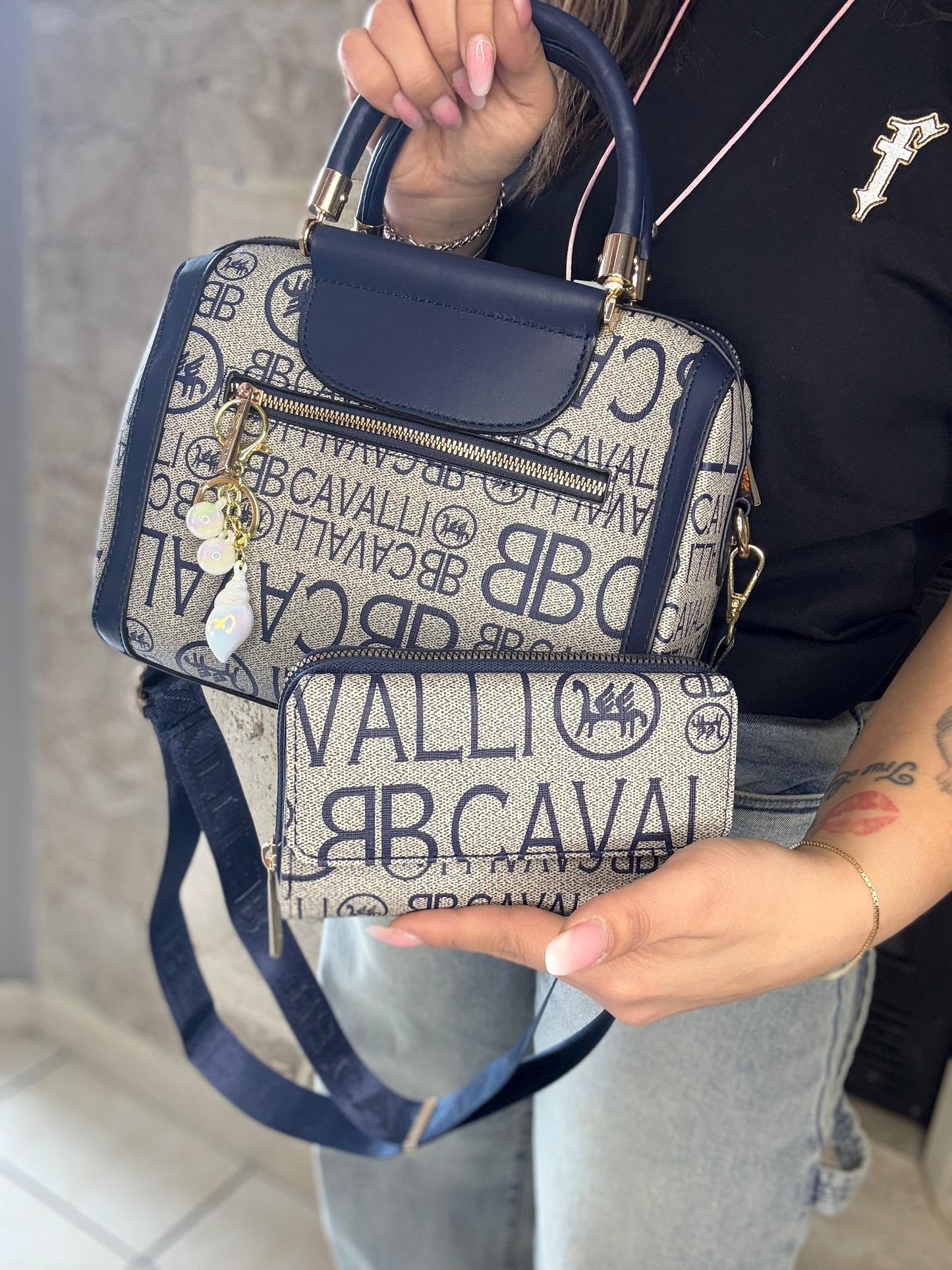 Bauletto Cavalli Blu
