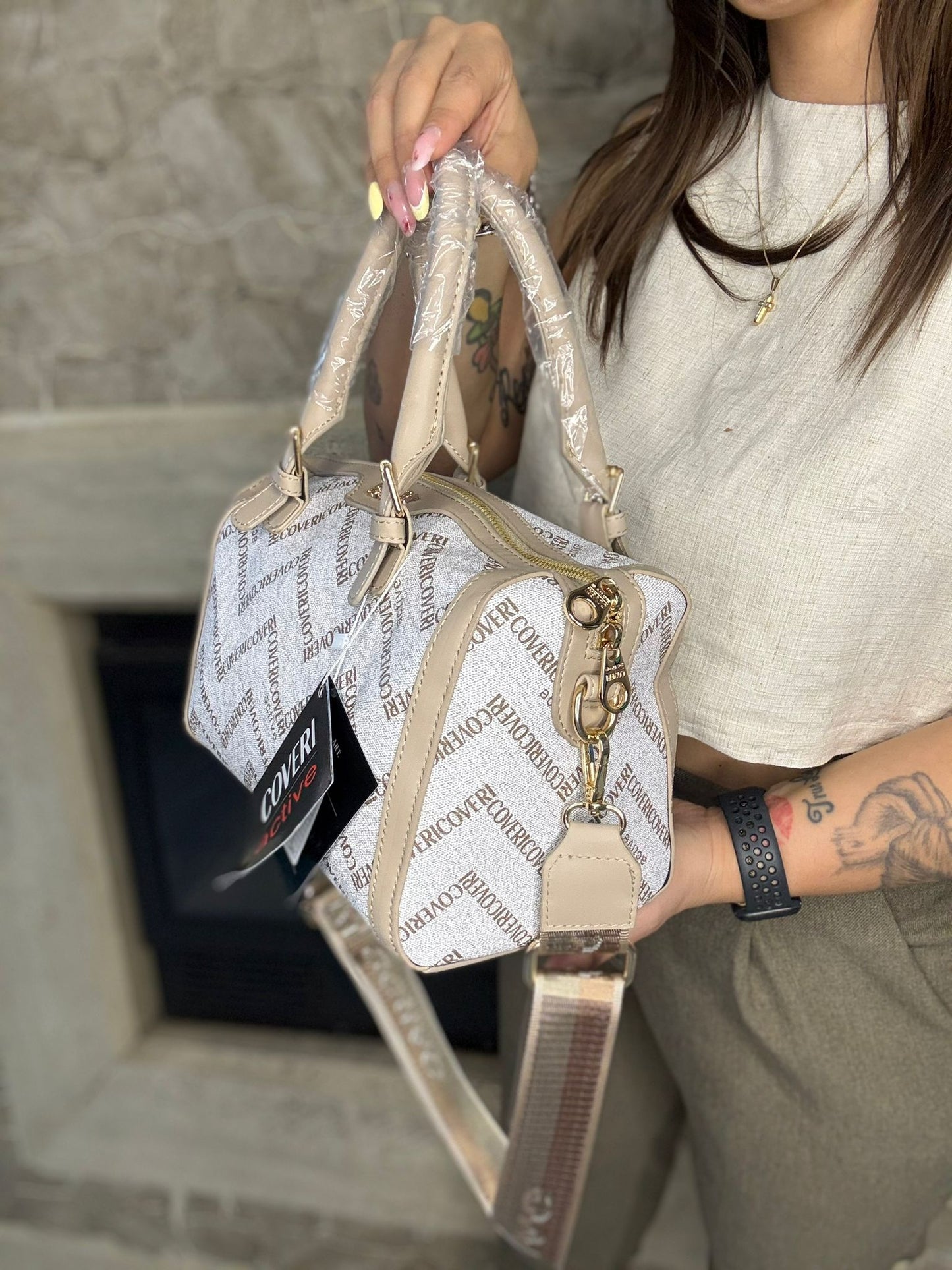 Bauletto Enrico Coveri ( beje )