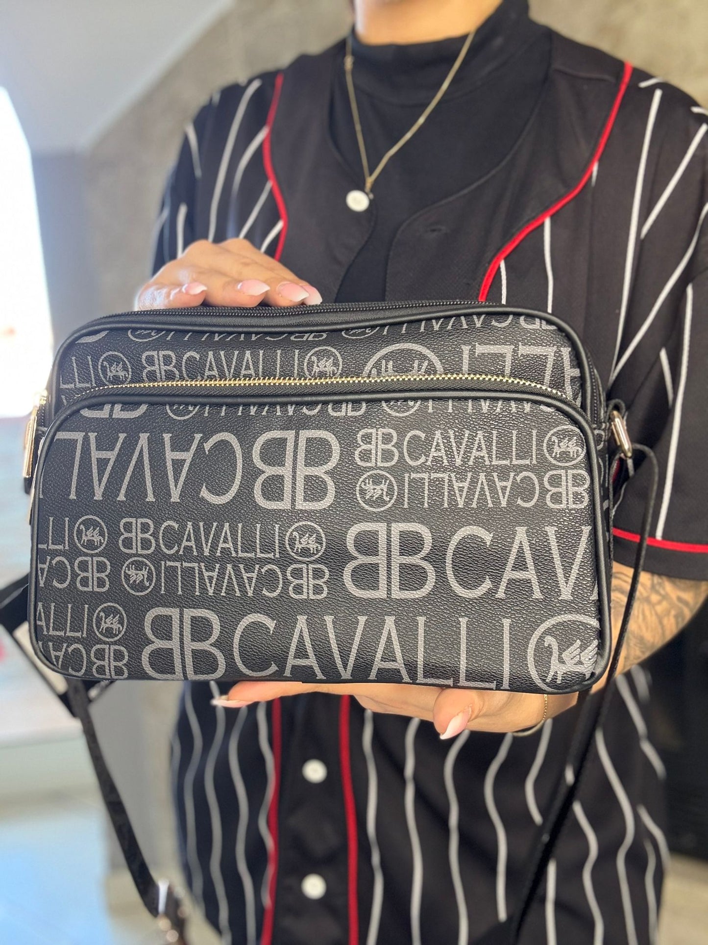 Tracolla Cavalli Nero
