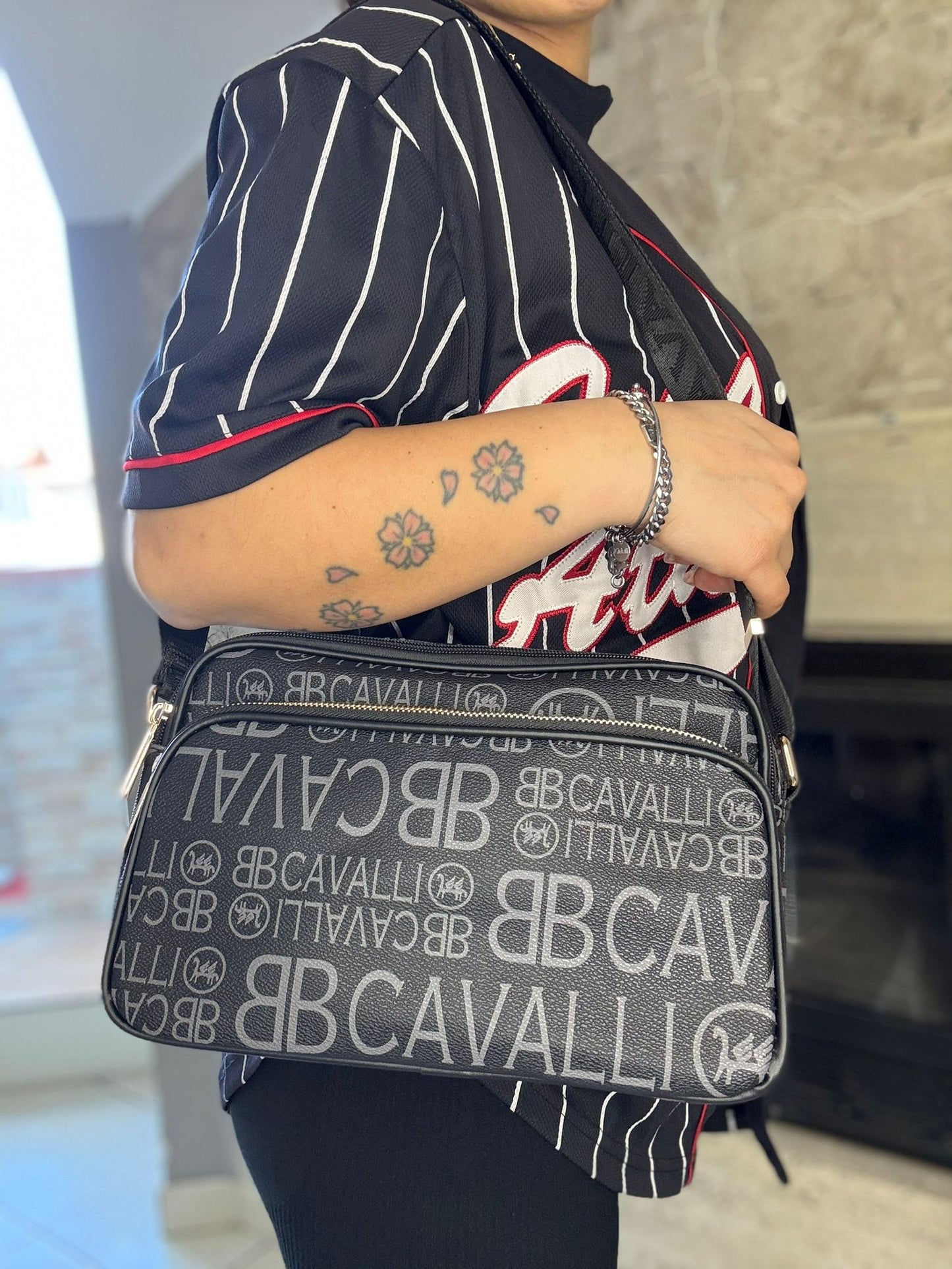 Tracolla Cavalli Nero