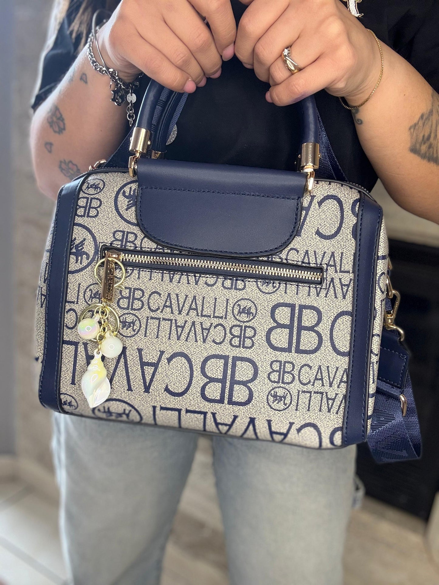Bauletto Cavalli Blu