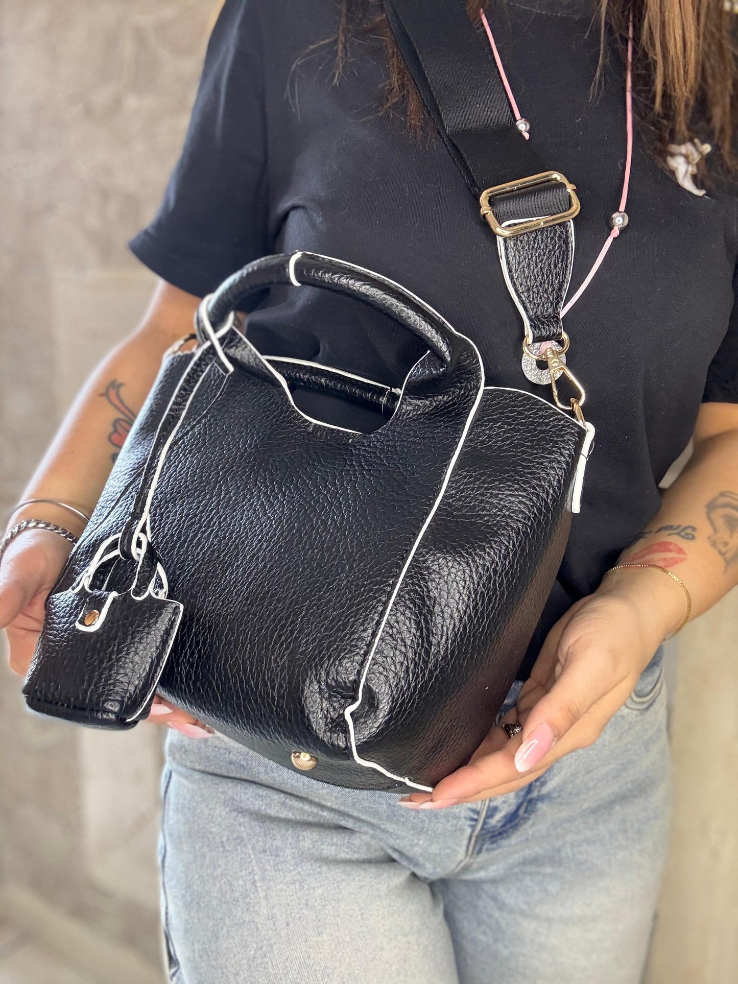 Borsa Vanity Nero