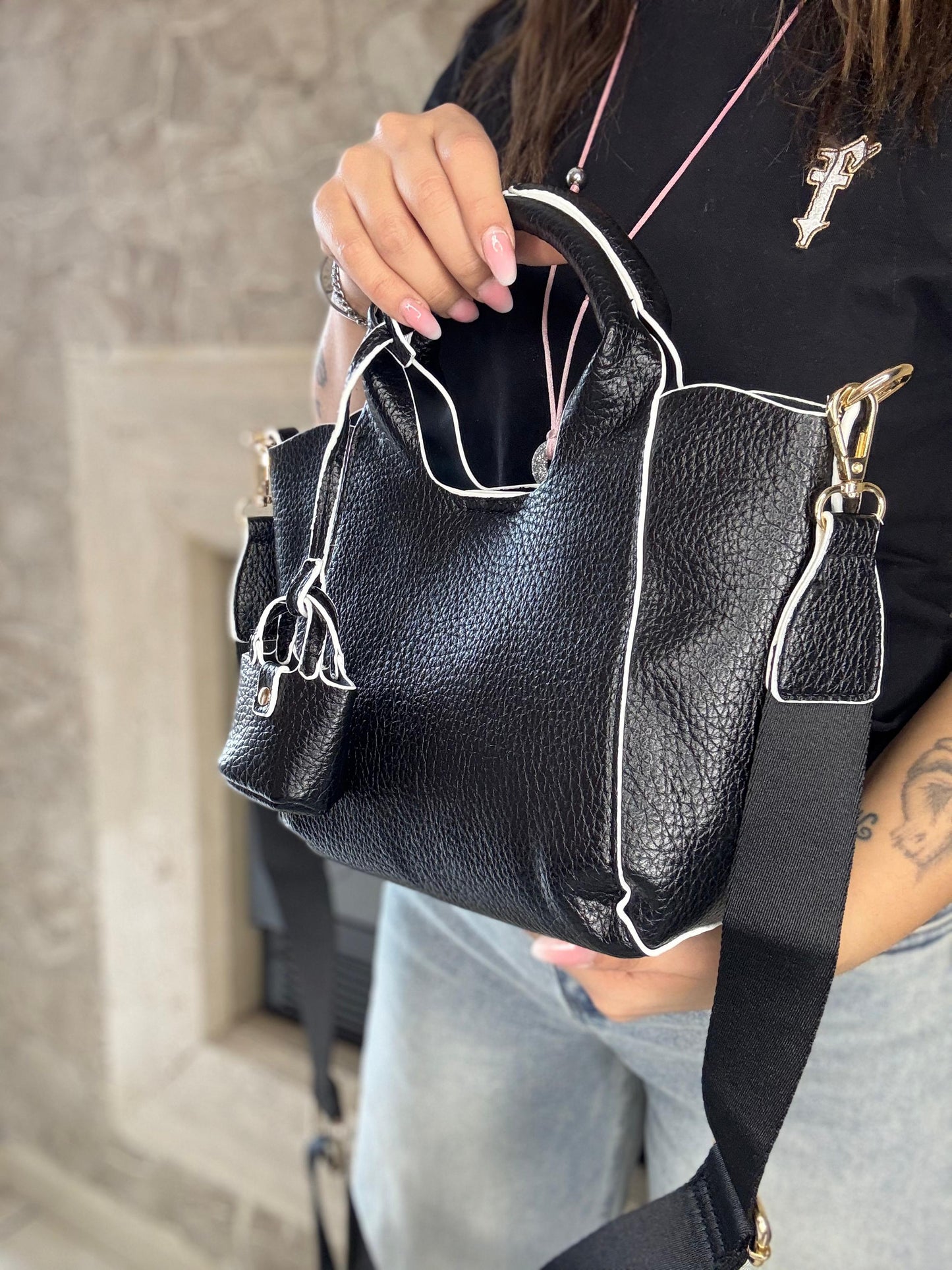 Borsa Vanity Nero