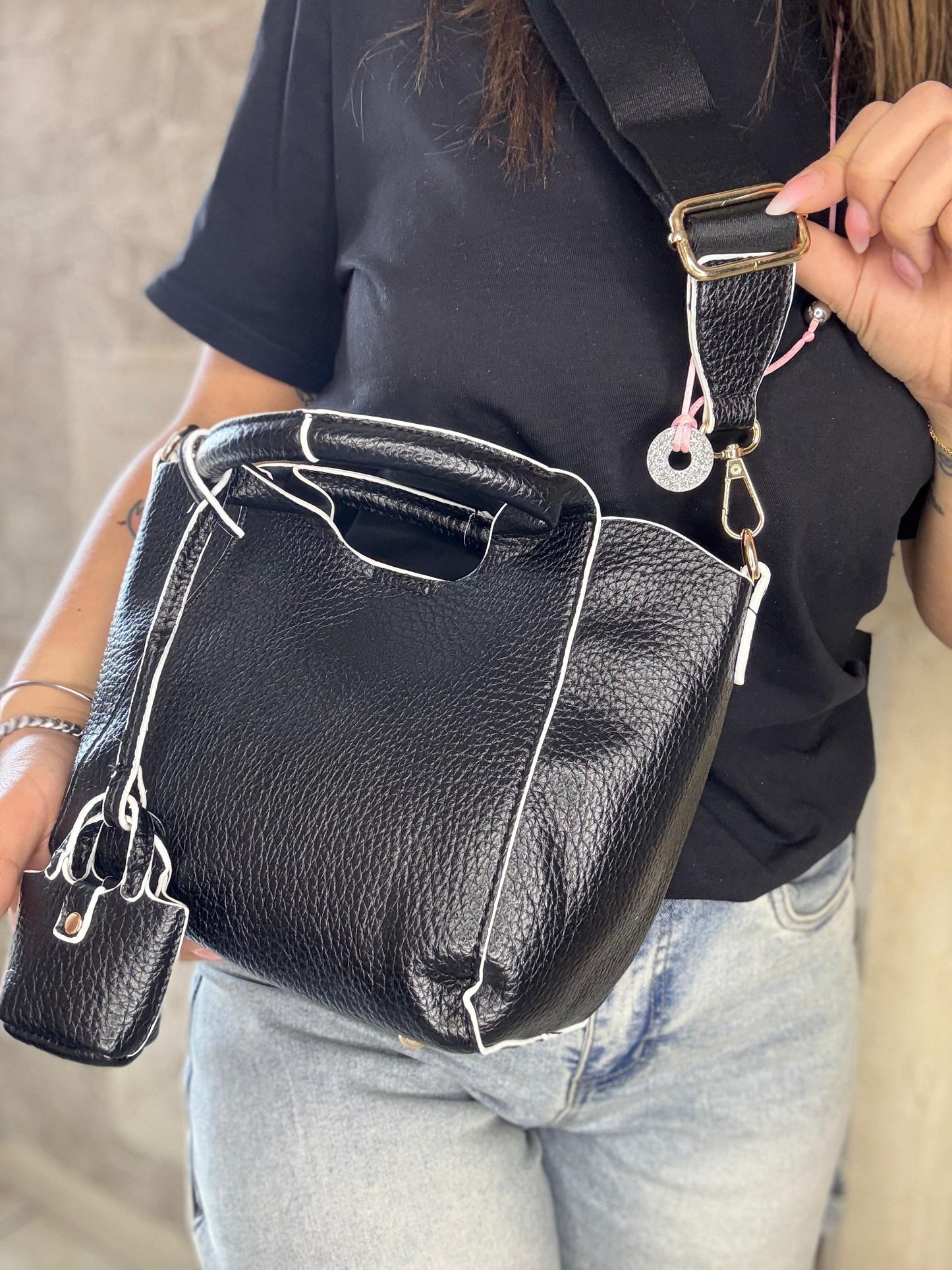 Borsa Vanity Nero
