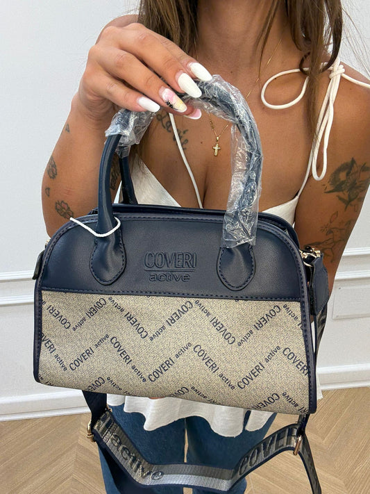 Borsa Enrico Coveri (blu)