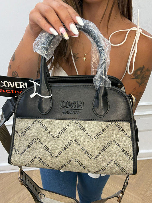 Borsa Enrico Coveri (nero-nero)