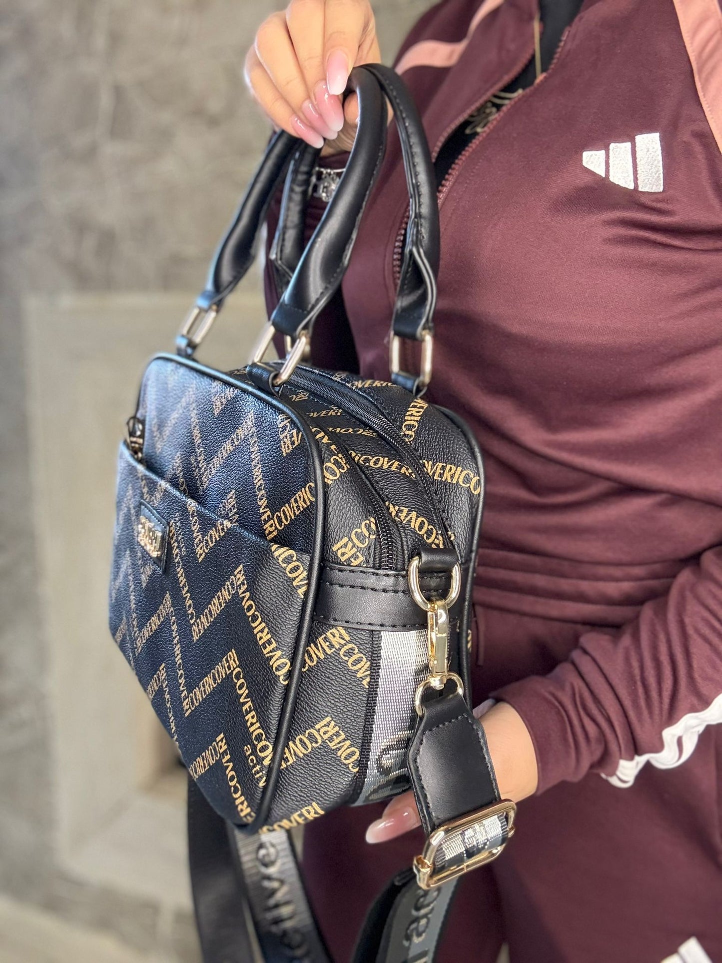 Borsa Coveri Eva Nero